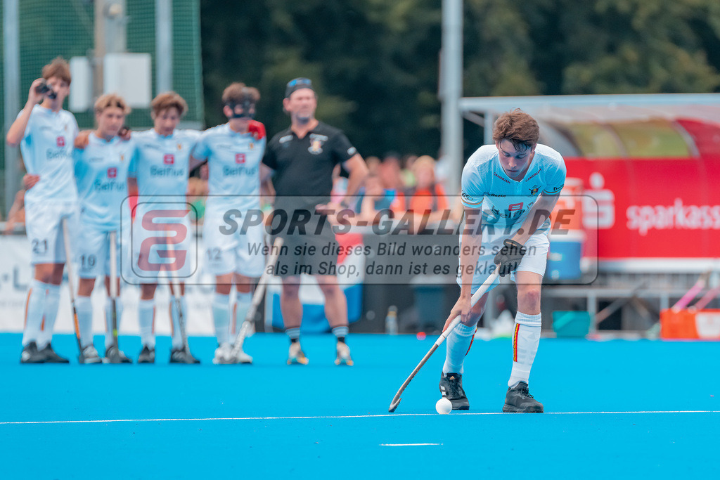 HK_20230715_102353 | Euro Hockey MU18 SF1 Belgium vs Netherlands  Championship Girls &amp; Boys am 15.7.2023 CHTC , Krefeld ,