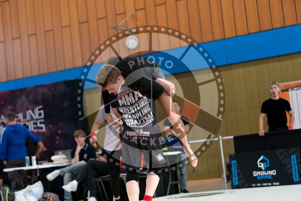 20240915PBB4195 | Athletes compete during the Grappling Industries’ grappling and Brazilian jiu-jitsu competition in Berlin, on September 15, 2024.
