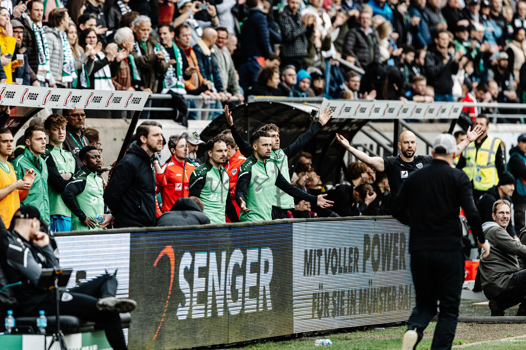 3. Liga, Saison 2023/24, 31. Spieltag: SC Preußen Münster - Dynamo Dresden | Münster, 30.03.2024: 3. Liga, 31. Spieltag, SC Preußen Münster gegen Dynamo Dresden im LVM-Preußenstadion in Münster. Foto: sportfotografie.ms | Markus Paletta - Realisiert mit Pictrs.com