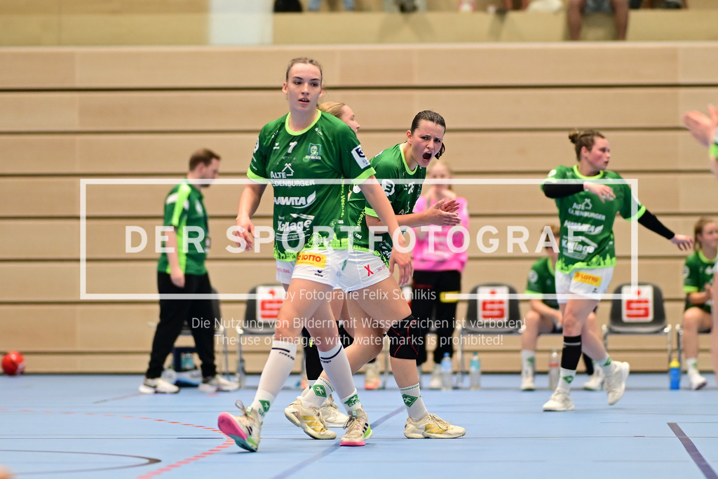 Handball I Frauen I Saison 2025-2026 I 3. Liga Staffel Nord I 2. Spieltag I Buxtehuder SV II - SC SFN Vechta I 55393 | Der Sportfotograf. - Realisiert mit Pictrs.com