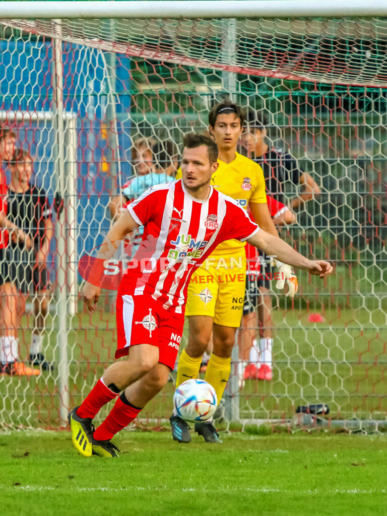 FC KAC - FC Lendorf Kärntner Liga | FC KAC - FC Lendorf am 26.08.2022 in Klagenfurt
(Sportplatz), AUSTRIA, (Photo by Ernst Krawagner sport-fan.at),  - Realisiert mit Pictrs.com