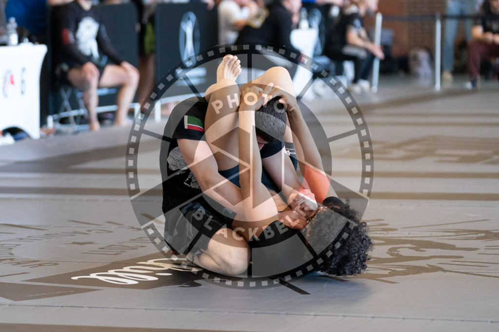 20250329PBB1704 | Fighters compete during the International Luta Livre (ILLCS) Germany IX Spring 2025 Competition spring on March 29, 2025 in Hannover, Germany.© Chiara Dazi
