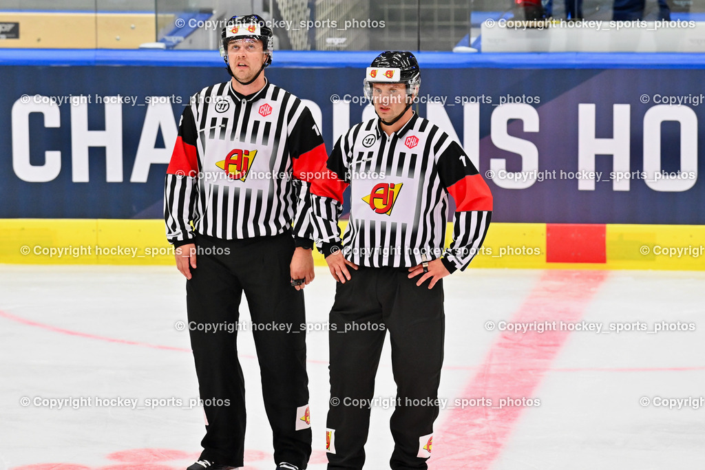 EC IDM Wärmepumpen VSV vs. Comarch Cracovia 11.9.2022 | Christian BoPersson, MilanZrnić, Referees