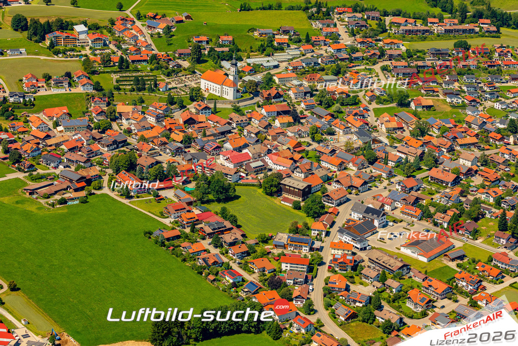 Luftbild Vs Google Maps  Bichel  Wertach -Das Luftbild wurde 2025 vom UL-Flugzeug heraus erstellt ( keine Drohne ) - Hochauflösende Luftaufnahme -Nicht vergleichbar mit Google Maps oder Satelittenbilder- Die Geschenkidee !Mit Lizenz und Bildrechte bestellbar