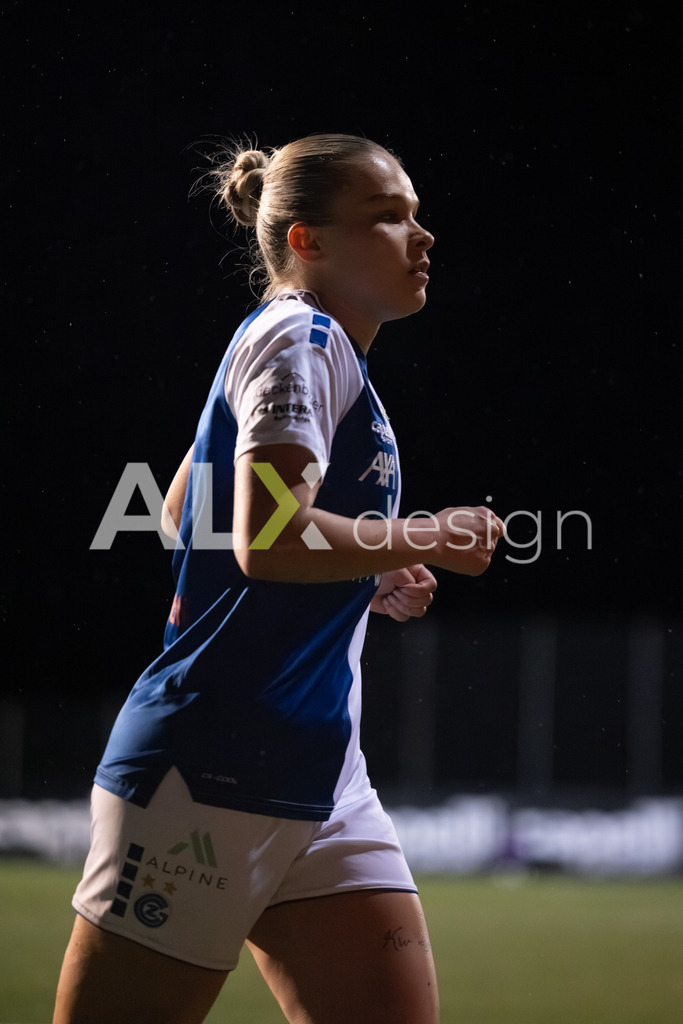 Fußball I Frauen I Saison 2025-2026 I AXA Women's Super League | Women I 14. Spieltag I Grasshoppers Club Zürich - FC Luzern I 14.02.2026 | 8 Ella Ljuština (HR) (GC Zürich) – Mittelfeld - Realisiert mit Pictrs.com