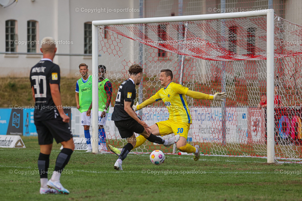 Giessen_Darmstadt (291) | 16.07.2023; Testspiel; Waldstadion Gießen; FC Gießen - SV Darmstadt 98; Ergebnis: 2:0 (0:0)