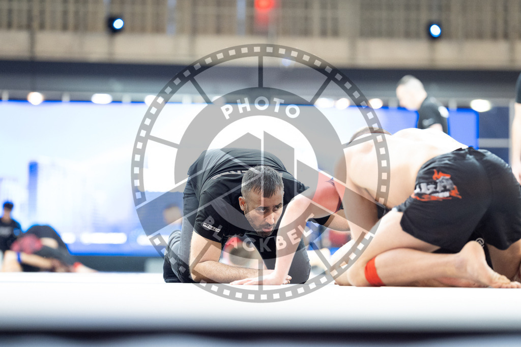20260214PBB0998 | Fighters compete during the ADCC European Trials  competition day 1 in Belgrade, Serbia, on February 14, 2026.