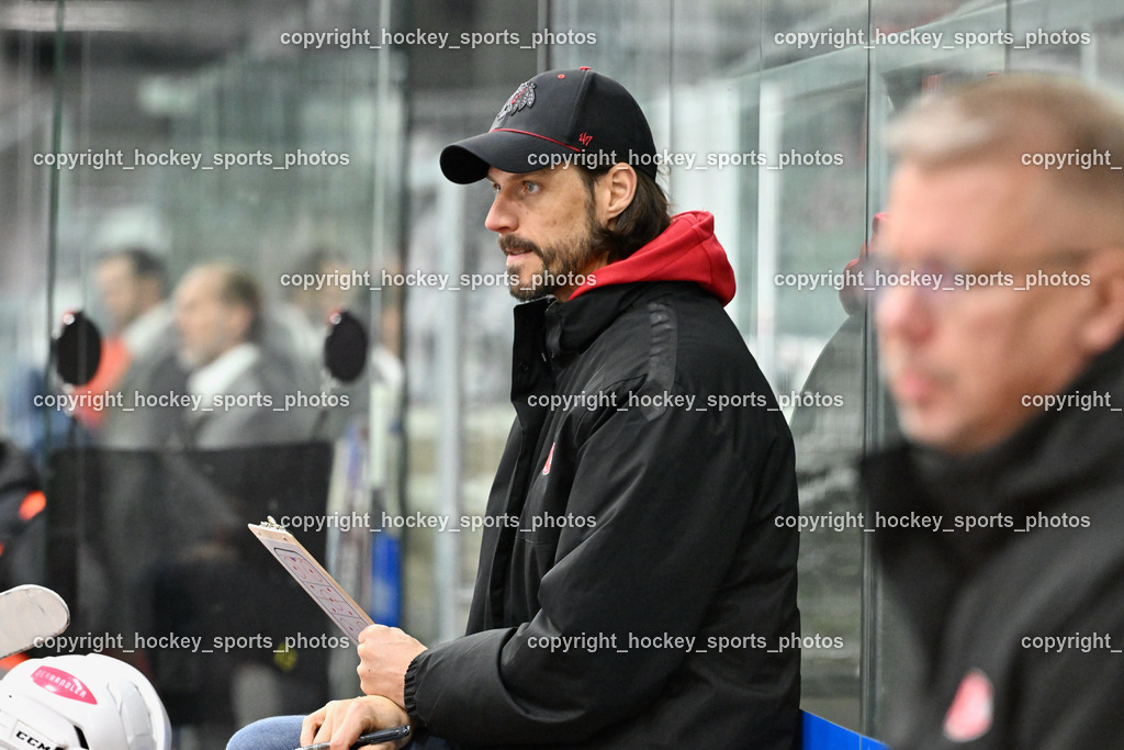 EC KAC Future Team vs. Rittner Buam 16.11.202 | Assistentcoach EC KAC Future Team Christoph Brandner