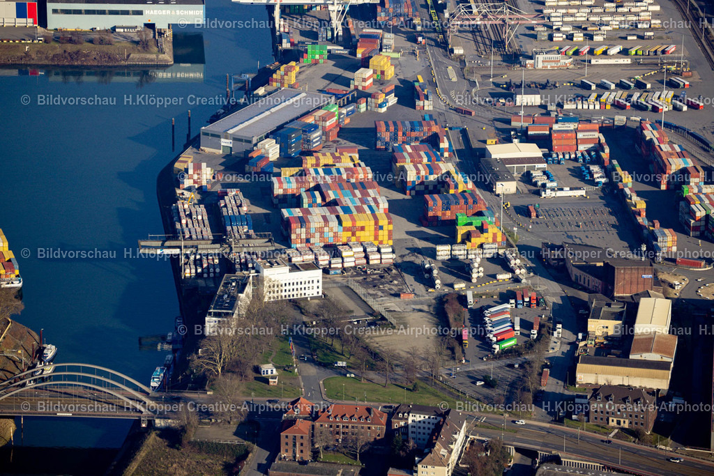 Luftbild Duisburg-8755 | Luftbildfotografie Unternehmen- Verwaltungsgebäude Duisburger Hafen AG im Ortsteil Ruhrort in Duisburg im Bundesland Nordrhein-Westfalen, Deutschland - Realisiert mit Pictrs.com