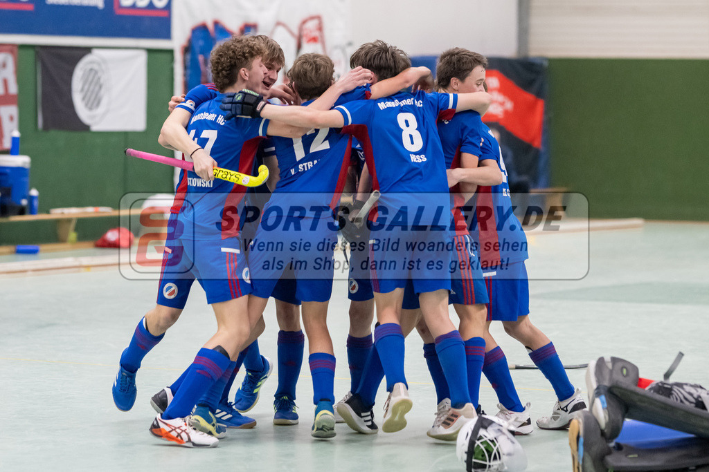 SFE_20230305_0134 | Deutsche Meisterschaft Männliche U16 Halle 2023 am 05.03.2023 in Köln (KTHC Stadion Rot-Weiss Köln Tennis and Hockey Club), Photo: Stephan Fehrmann 2022 (Sports-Gallery)