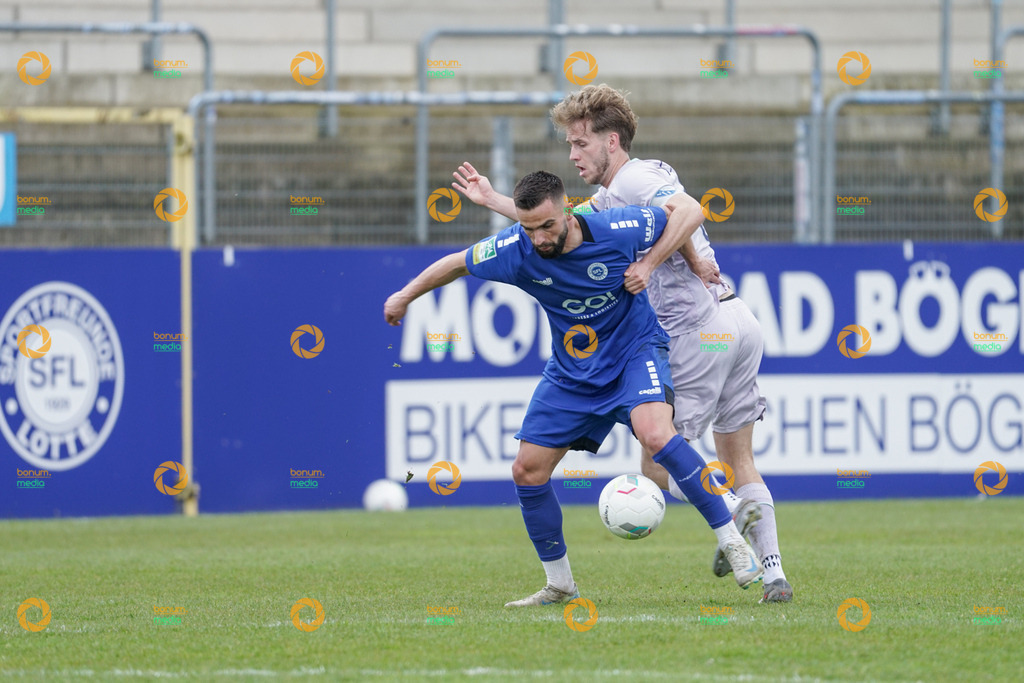 VfL Sportsfreunde Lotte vs. VfL Bochum II U23 - Regionalliga West - 28. Spieltag 2026 | Leon Demaj, 28 - Realisiert mit Pictrs.com