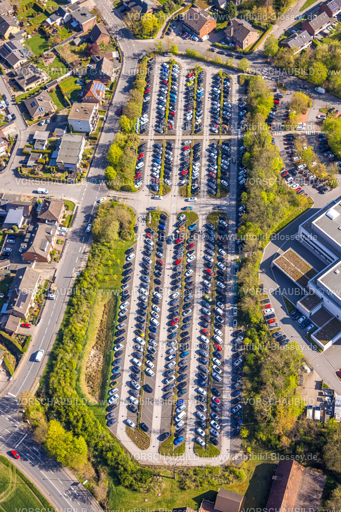 Hamm260400364Heessen | Luftbild, St. Barbara-Klinik Hamm-Heessen Parkplatz, Stadtbezirk Heessen, Hamm, Ruhrgebiet, Nordrhein-Westfalen, Deutschland