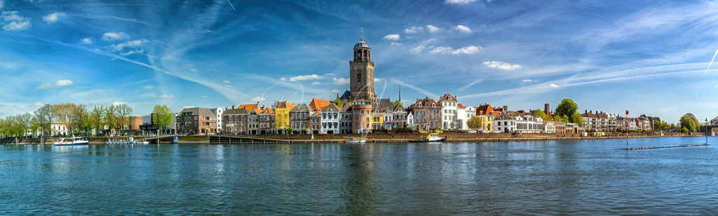 Deventer | Panorama der Stadt Deventer an der Ijssel