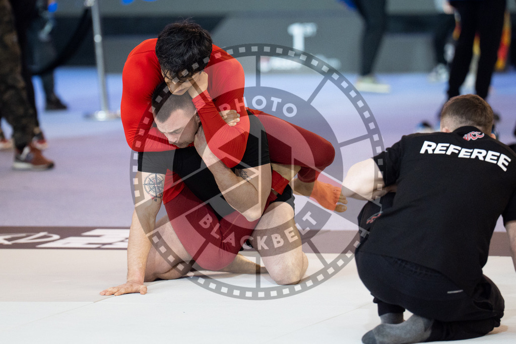 20260214PBB0686 | Fighters compete during the ADCC European Trials  competition day 1 in Belgrade, Serbia, on February 14, 2026.