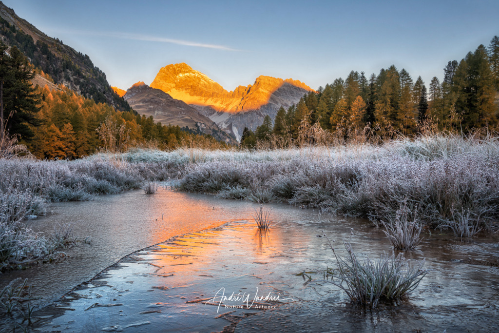 Leuchtende Gipfel | Andre Wandrei - Nature Artworx - Realisiert mit Pictrs.com