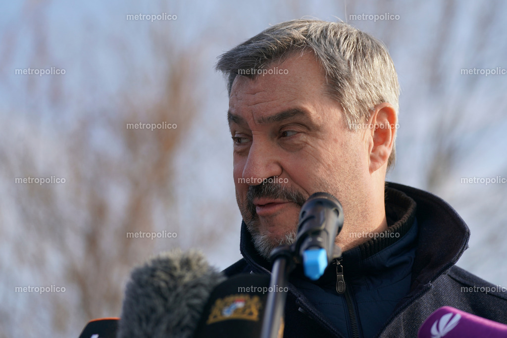 Markus Söder im Rahmen der PK zur Jahresbilanz Grenzpolizei am 6. Feb. 2025 (28) (1) | Metropolico