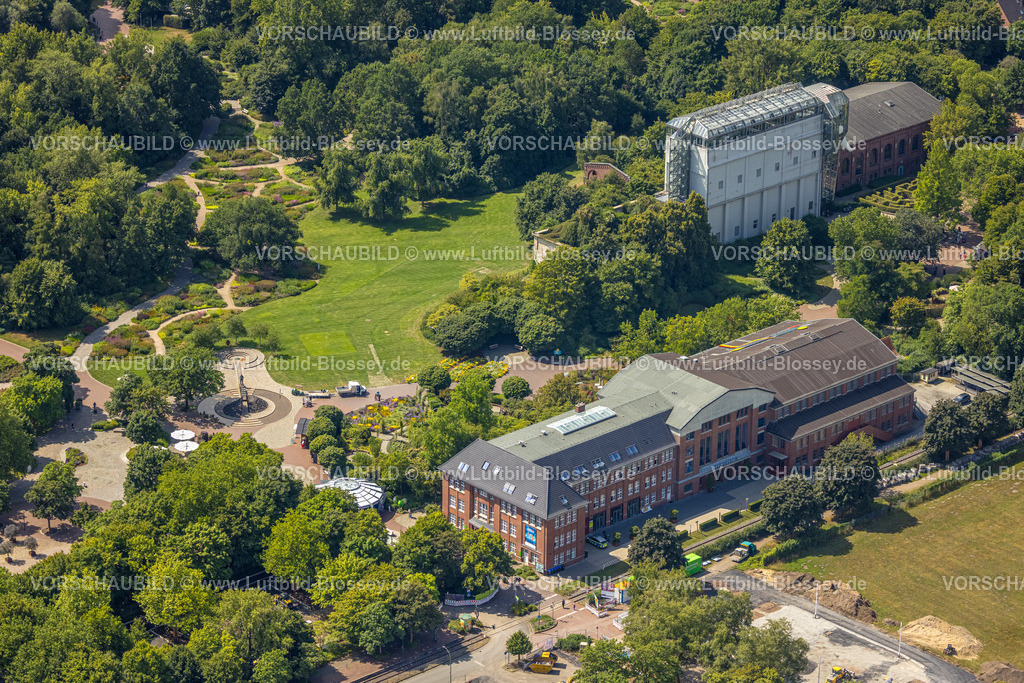 Hamm250702277Uentrop | Luftbild, Maximilian Park Eingangsbereich und GlasElefant, Bürgeramt Uentrop, Uentrop, Hamm, Ruhrgebiet, Nordrhein-Westfalen, Deutschland