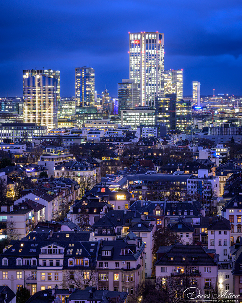 Die Skyline von Frankfurt | Die Skyline von Frankfurt
