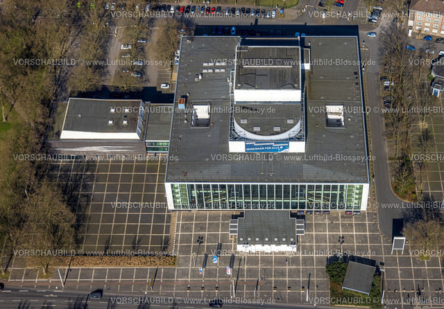 Gelsenkirchen240301117 | Luftbild, Musiktheater im Revier Gelsenkirchen (MiR), Veranstaltungsstätte, Schalke, Gelsenkirchen, Ruhrgebiet, Nordrhein-Westfalen, Deutschland