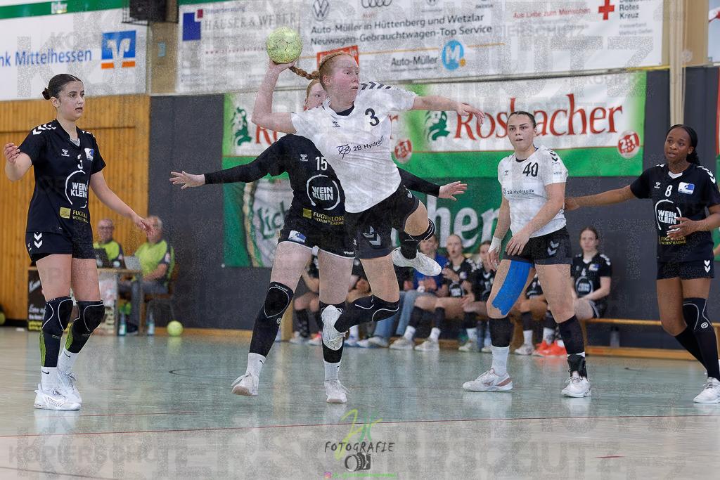 Quali-Turnier JBL wJA; SG Kappelwindeck/Steinbach - DJK SF Budenheim | Quali-Turnier JBL wJA; SG Kappelwindeck/Steinbach - DJK SF Budenheim am 31.05.2025 in Oberkleen (Weidig-Halle)Photo © 2025 - Jörg Heinrich - Realisiert mit Pictrs.com