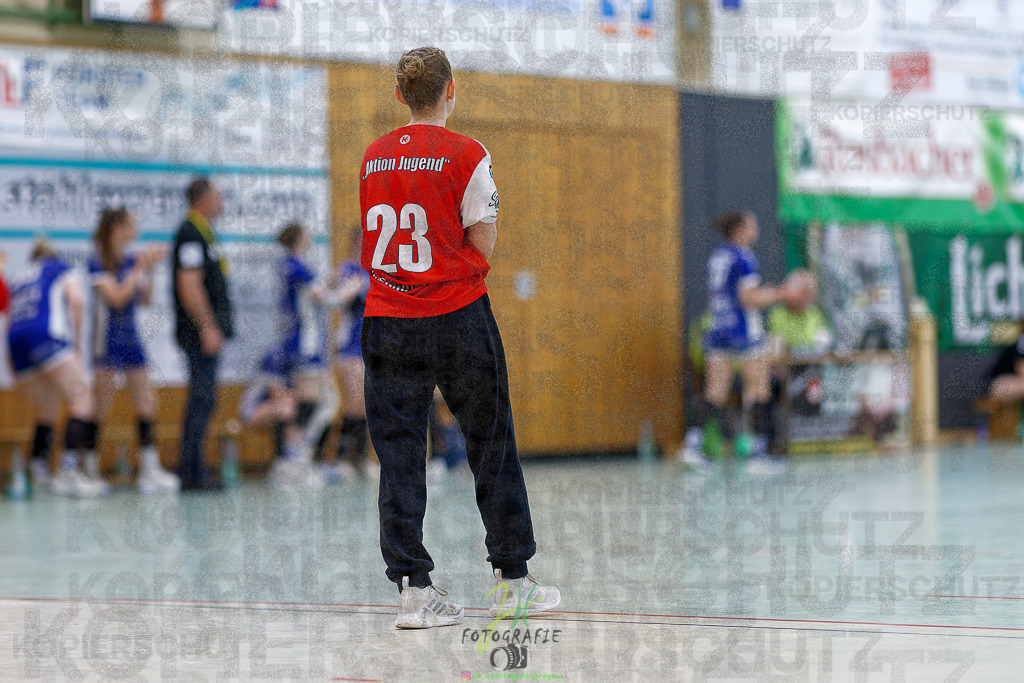 Quali-Turnier JBL wJA; DJK SF Budenheim - TuS Steißlingen | Quali-Turnier JBL wJA; DJK SF Budenheim - TuS Steißlingen am 31.05.2025 in Oberkleen (Weidig-Halle)Photo © 2025 - Jörg Heinrich - Realisiert mit Pictrs.com
