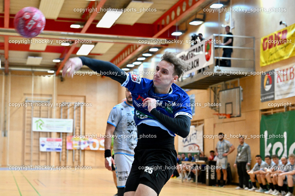 SC Ferlach vs. HSG Xentis Lipizzanerheimat | #25 PLONER Florian SC Ferlach, SC Ferlach vs. HSG Xentis Lipizzanerheimat, SC Ferlach vs. HSG Xentis Lipizzanerheimat am 18.04.2026 in Ferlach (Ballspielhalle Ferlach), Austria, (Photo by Bernd Stefan)