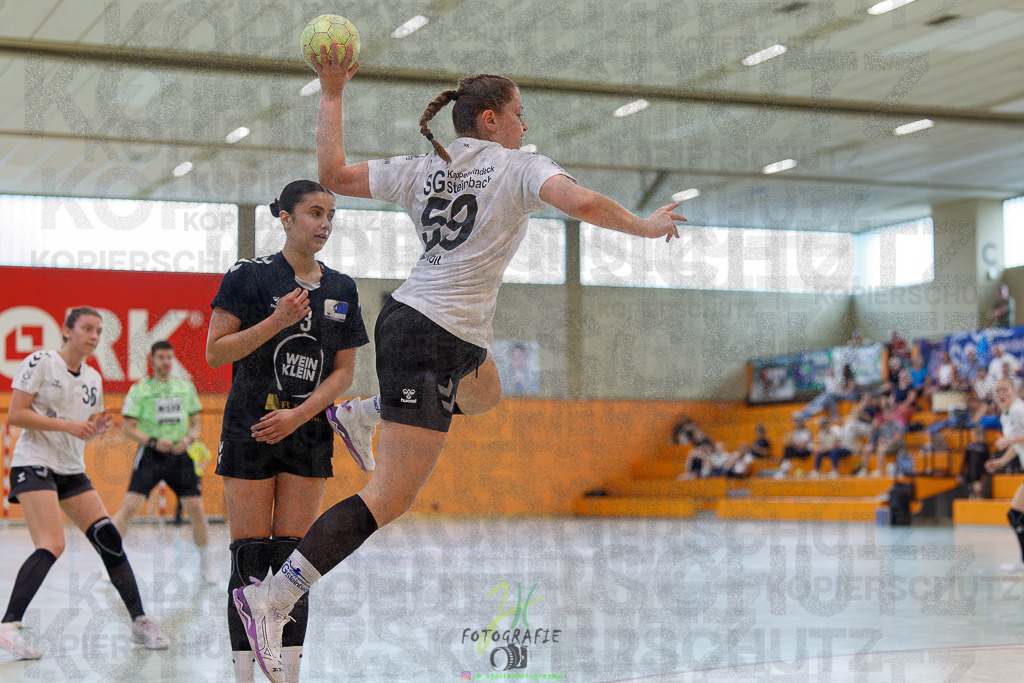 Quali-Turnier JBL wJA; SG Kappelwindeck/Steinbach - DJK SF Budenheim | Quali-Turnier JBL wJA; SG Kappelwindeck/Steinbach - DJK SF Budenheim am 31.05.2025 in Oberkleen (Weidig-Halle)Photo © 2025 - Jörg Heinrich - Realisiert mit Pictrs.com