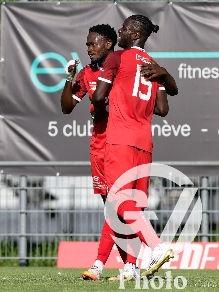Lancy FC  v Servette FC M-21  - 1ere ligue Classic  | Geneva, Switzerland - April 25 : during the 1ere ligue Classic  match between Lancy FC  and Servette FC M-21  at Stade de Marignac on April 25 , 2026 in Geneva, Switzerland.