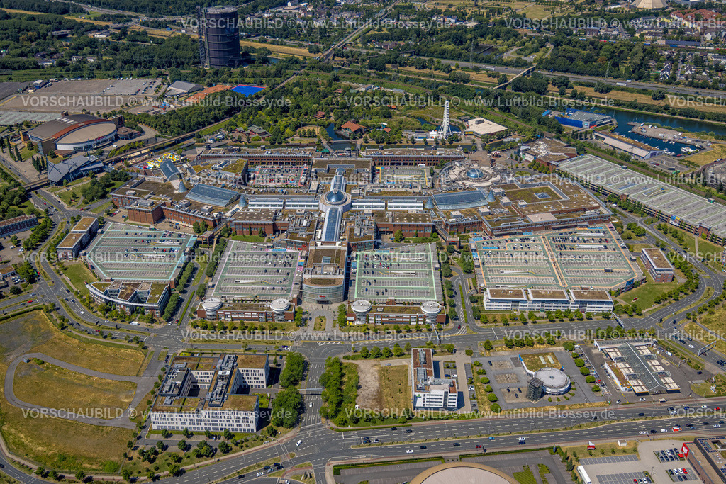 Oberhausen230705304 | Luftbild, Westfield Centro Einkaufszentrum, Neue Mitte, Borbeck, Oberhausen, Ruhrgebiet, Nordrhein-Westfalen, Deutschland