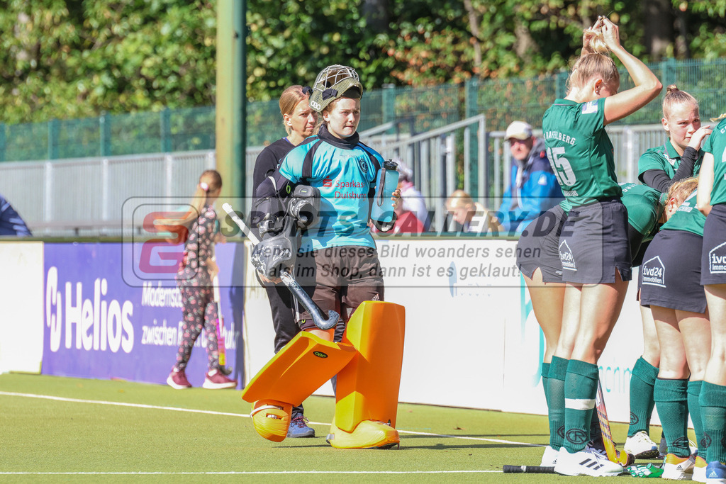 Raffelberg-Braunschweig-37 | Sophia Wegener (Club Raffelberg #1), Club Raffelberg - Eintracht Braunschweig am 17.9.2022 in der Hockeyanlage Club Raffelberg, Duisburg