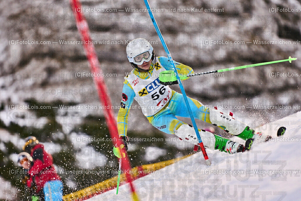 ALP2503_NWC-OAC-Slalom-I DG-II_Koelbel Georg Michael | (C)FotoLois.com, Alois Spandl, NWC+OAC-Schüler-Slalom 1 auf dem Hochkar, Sa 7. Jänner 2023.