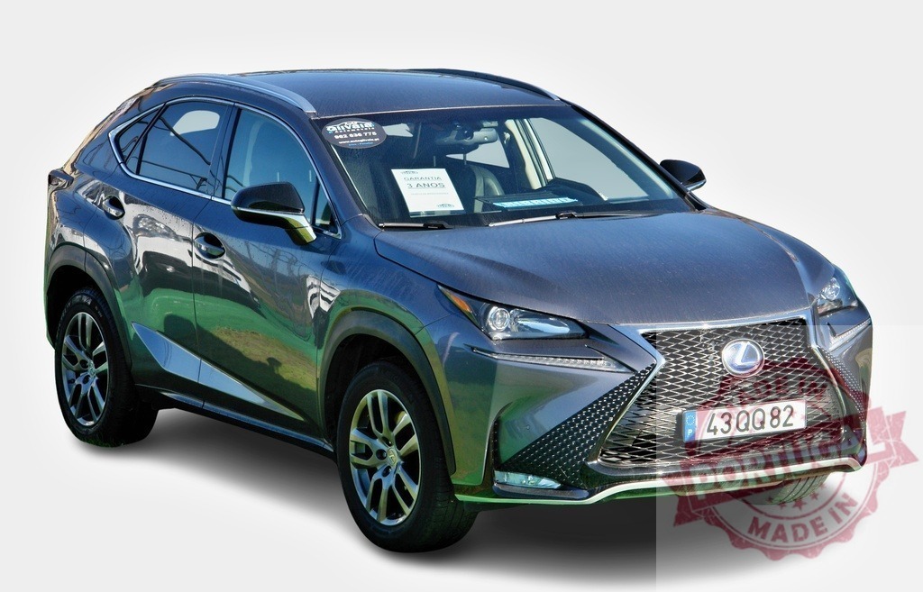 Lexus NX 200t F Sport parking on a white background | Modern luxury crossover Lexus NX 200t F Sport parking on a white background - Realized with Pictrs.com