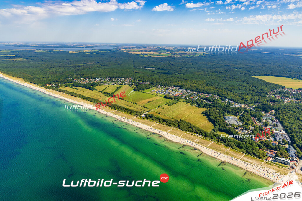 Müritz Graal-Müritz Bild- Das Luftbild wurde 2025 vom UL-Flugzeug heraus erstellt ( keine Drohne bzw. Drohnenaufnahme ) - Hochauflösende Luftaufnahme -Nicht vergleichbar mit Google Maps oder Satelittenbilder- Die Geschenkidee !Mit Lizenz und Bildrechte bestellbar - CC