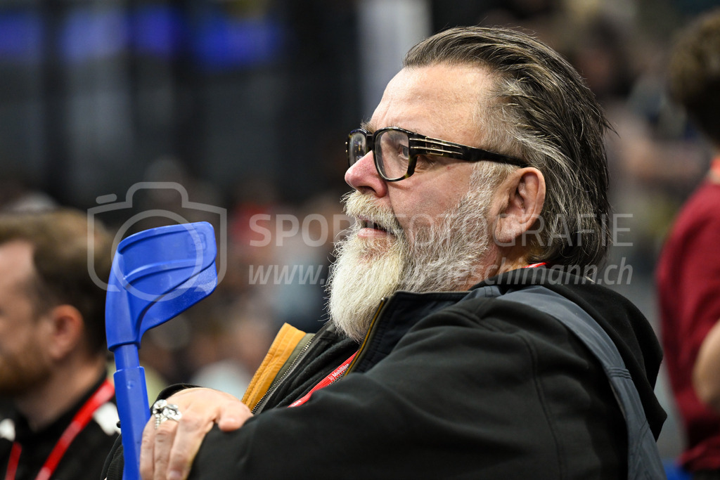 Zug United - HC Rychenberg - 25. April 2026 | Philippe Soutter (Head Coach HC Rychenberg) am L-UPL Superfinal-Spiel zwischen Zug United und HC Rychenberg am 25. April 2026 in der BCF Arena, Fribourg, Schweiz.Bild: Sportfotografie Markus Aeschimann | www.markus-aeschimann.ch - Realisiert mit Pictrs.com
