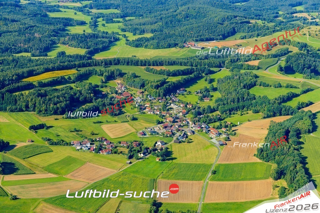 Gollenbach Mistelgau Bild- Das Luftbild wurde 2025 vom UL-Flugzeug heraus erstellt ( keine Drohnen Bilder! ) - Hochauflösende Luftaufnahme -Nicht vergleichbar mit Google Maps oder Satelittenbilder- Die Geschenkidee !Mit Lizenz und Bildrechte bestellbar