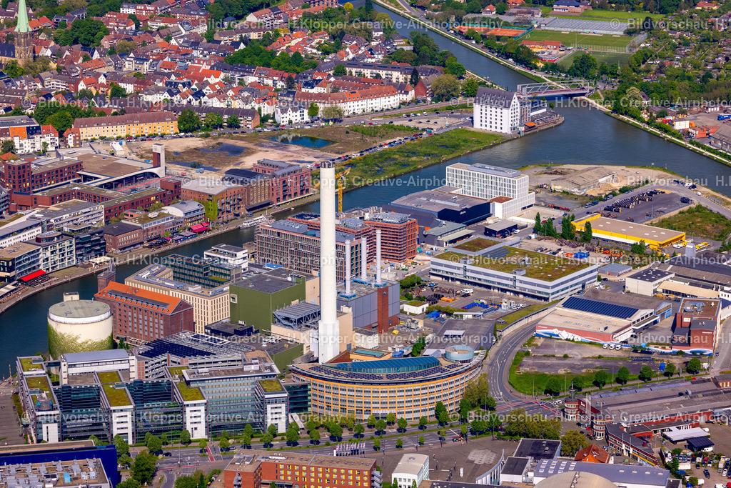 Luftbilder-Münster-9518 | Luftbildfotografie der Stadt Münster - Realisiert mit Pictrs.com