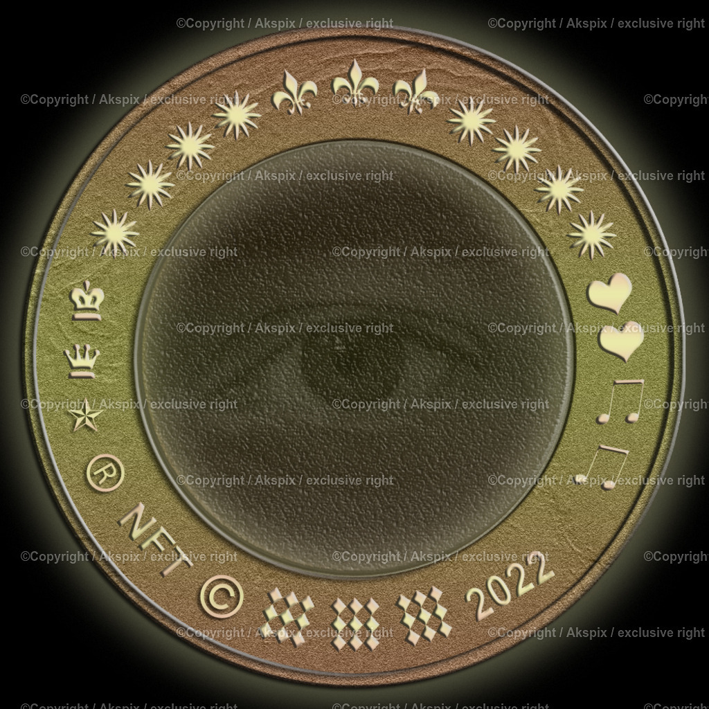 NFTs_Coin-One-Eye-2-2022 | Die Bildagentur Akspix ist eine Online-Bildagentur und bietet professionelles und kreatives Bildmaterial Royalty free und Rights Managed. Bildarchiv Akspix bietet eine große Auswahl an kreativen und klassischen Motiven.Frankfurt Fotograf, Fotoshooting