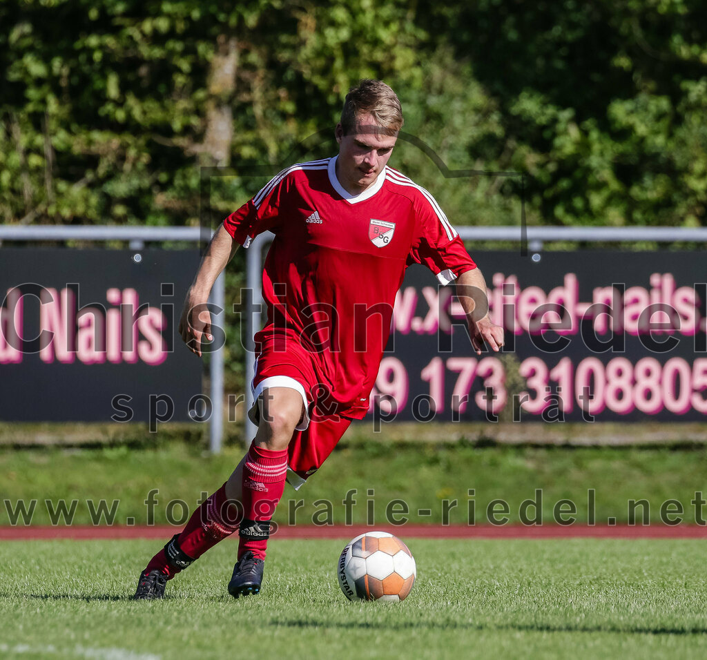 2023-08-19_082_SG_Markt_Schwaben_II_gegen_TSV_Ottobrunn_III | Markt Schwaben, Deutschland, 19.08.2023:
Fußball, C-Klasse 2023 / 2024, 1. Spieltag, (SG) Markt Schwaben II gegen TSV Ottobrunn III, Endergebnis: 0:4

Daniel Eberle (SG Markt Schwaben, #2)

Foto: Christian Riedel / fotografie-riedel.net