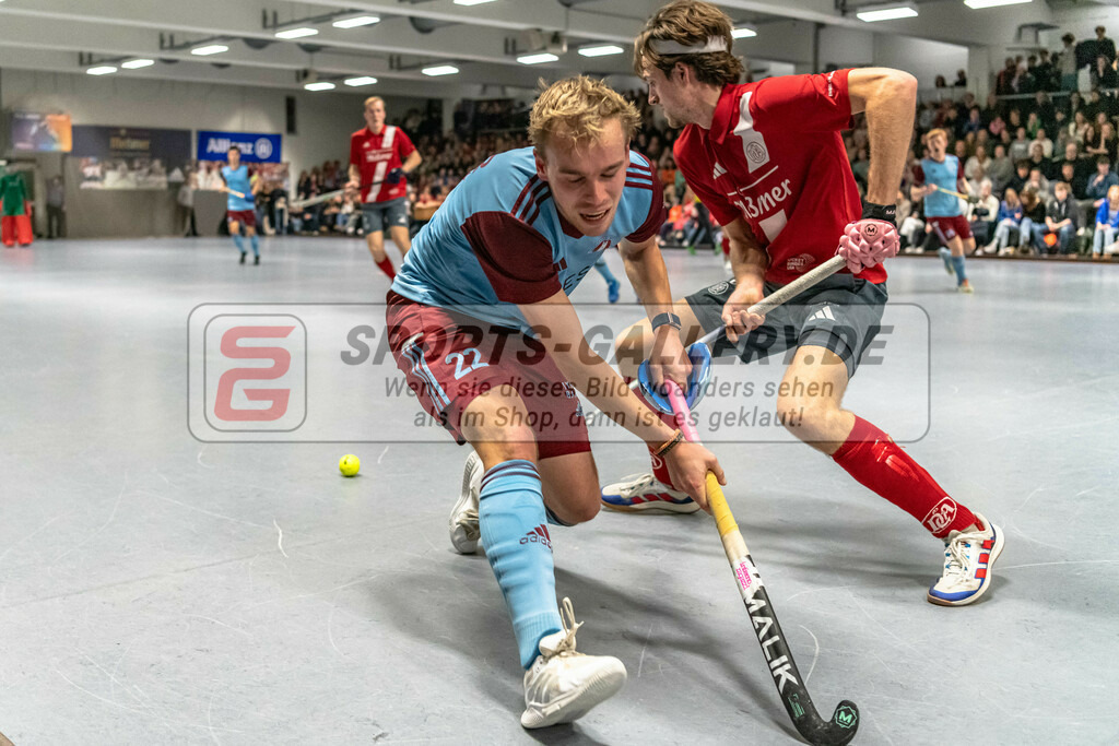 SM_20240105-D85_6628 | 1.Bundesliga Hallenhockey  (M) DCadA - UHC / 8:7 (1:4)
