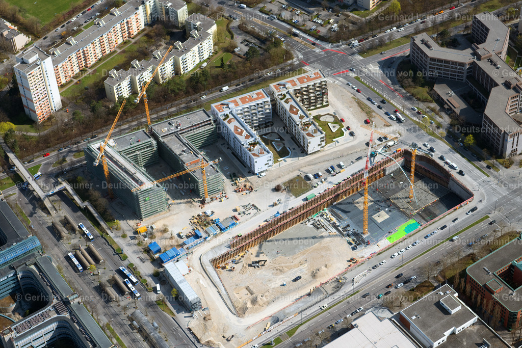 4022227 | Baustelle Parkplatz Hanns-Seidel-Platz, München