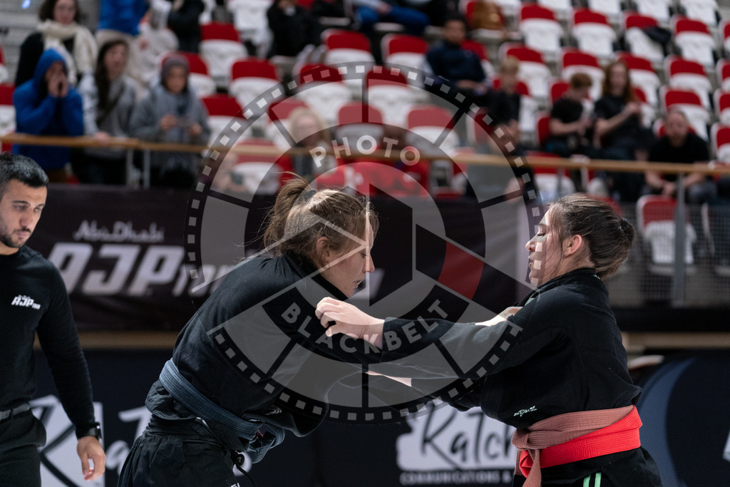 20241012PBB1560 | Athletes compete during the AJP Tour Europe Continental Jiu-Jitsu Professional Championship on October 12, 2024 in Almere near Amsterdam, Netherlands. © Chiara Dazi / photoblackbelt