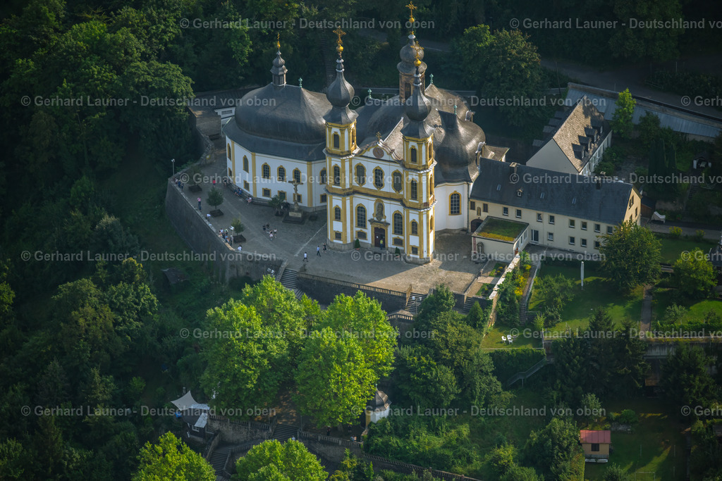 4047686 | Wallfahrtskirche Käppele, monumentale Kirche aus dem 18.Jahrhundert, Würzburg