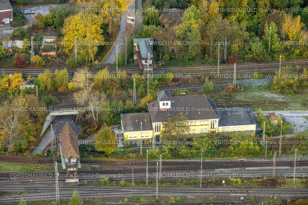Hamm221012005 | Luftbild, Rangierahnhof, Bahnhäuschen, Pelkum, Hamm, Ruhrgebiet, Nordrhein-Westfalen, Deutschland