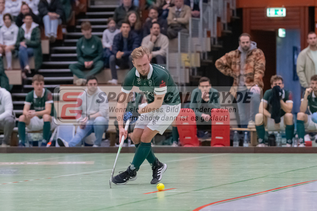 HK_20230108_102454 | 1. Bundesliga ( Halle ) Herren Crefelder HTC - Uhlenhorst Mülheim am 8.1.2023 Crefelder HTC  ( CHTC ), Krefeld , Malte Hellwig ( Uhlenhorst Mülheim #29 )