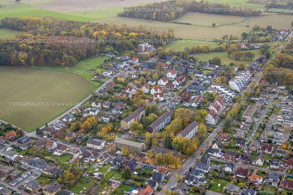Hamm221011997 | Luftbild, Wohnsiedlung Ottostraße, Pelkum, Hamm, Ruhrgebiet, Nordrhein-Westfalen, Deutschland