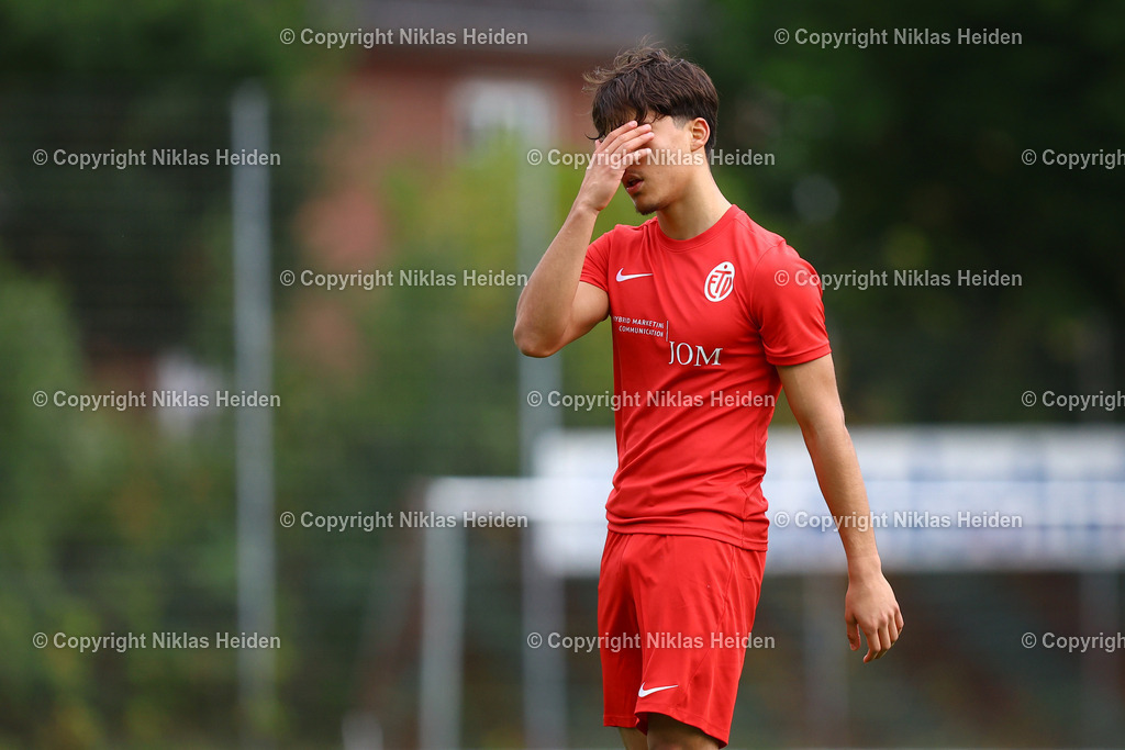NH_EimsbüttelerTVU19_Altona93U19_RegionalligaNord_11102025 | #10 Zülfü Kahn Demirbag (Eimsbütteler TV U19)Fußball I Junioren I A-Junioren Regionalliga Nord I Saison 2025-2026  I 7. Spieltag I Eimsbütteler TV U19 - Altona 93 I 11.10.2025 I Sportzentrum Hoheluft