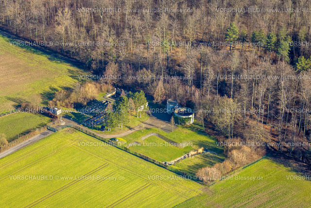 Selm230205148Cappenberg | Luftbild, Klärwerk Hirschwiese, Cappenberg, Selm, Münsterland, Nordrhein-Westfalen, Deutschland