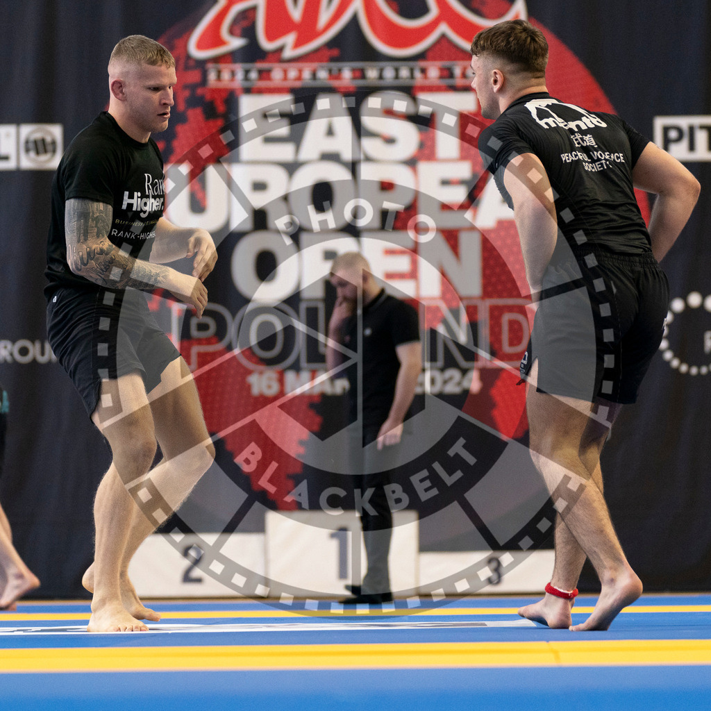 20240316PBB0540 | Athletes compete during the ADCC Eastern European Open grappling Competition in Poznan, Poland, on March 16, 2024.