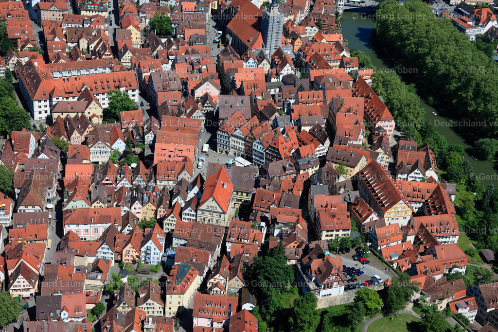 3091560 | Altstadtbereich um den Marktplatz von Tübingen