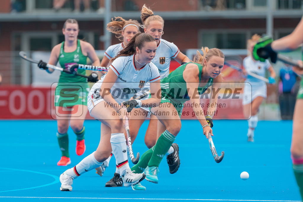 HK_20230713_102117 | Euro Hockey WU18 Germany vs Ireland Championship Girls &amp; Boys am 13.7.2023 CHTC , Krefeld ,